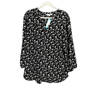 Monday Fun Stitch Fix Gigi Button Down Woven Top NWT